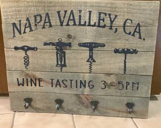 Napa Valley coat/belt rack