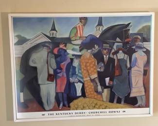 2002 Kentucky Derby Framed Poster