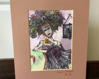 Signed art Ramiroji Vasquez last of edition of 50
