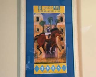 Del Mar Thoroughbred 2005 poster