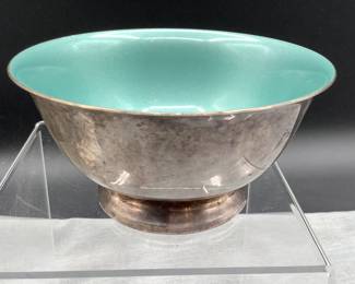 Reed & Barton enameled bowl