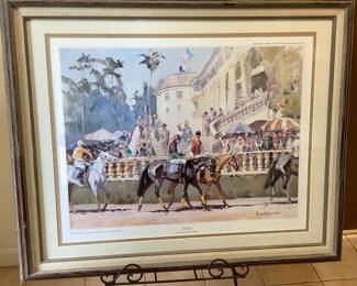 Signed limited edition lithograph