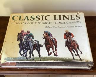 Signed limited edition Thoroughbred book
