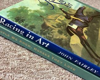 Horse books: Art and Celebrities with their horses