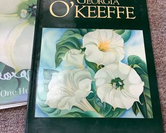 Georgia O'Keeffe books and artwork