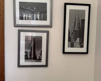 Black & White Photos, signed, NY