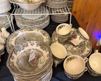 Johnson Bros Christmas Dishes