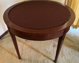 Flip top Bridge Table - lovely