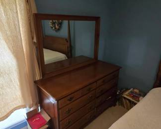 1950s Permacraft cherry dresser