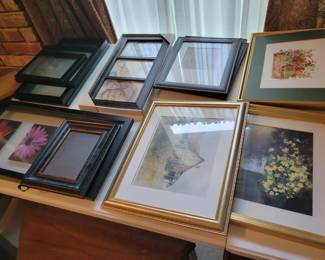 small pictures and picture frames