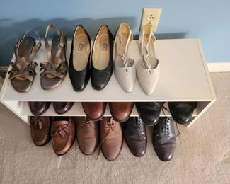 ladies and men's shoes