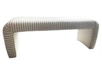 Lot 152
Waterfall Satin Stripe Upholstered Bedroom Bench