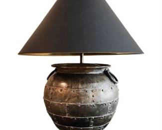 Lot 027-173
Chapman Lamp With Vessel Shaped Riveted Base