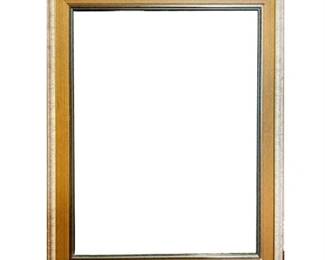 Lot 146
Cream Marbled Style Border Inset With Ribbed Gold Tone Picture Frame