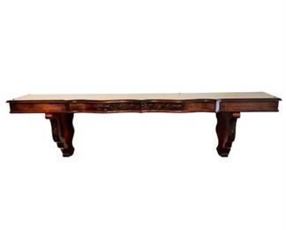 Lot 231
Hand-Carved Floating Console Table