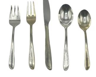 Lot 207
Holmes & Edwards Inlaid Deepsilver Silverware, Twelve (12) Place Settings
