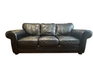 Lot 025-164
Legacy Leather International Black Leather Sofa