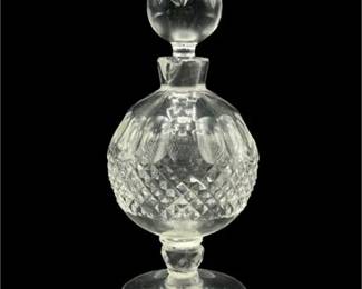 Lot 015
Waterford Colleen Crystal Cut Footed Perfume Bottle
