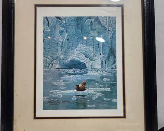 MUIR GLACIER ALASKAN ART