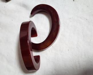 2 bakelite bracelets