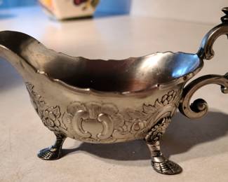 Corbell & Co Vtg Silver Plate Creamer Bowl