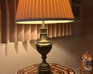 Stiffel lamp. Set of 2. Three-way lamps. Sold as set for $300