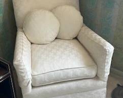 White side chair.  $ 40