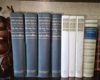 Misc books from the early 1900s to late 1900s including several first editions.