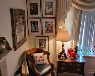 Chair $50 / Side tables $50 SATURDAY 