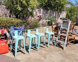 $60 - 4 stools Sat