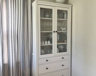 IKEA HEMNES Glass-Door Cabinet