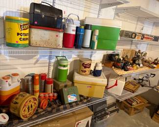 lots of cool camping, coolers and outdoor items