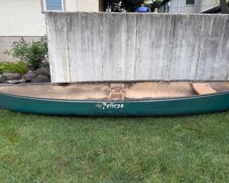 Vintage Pelican Canoe 