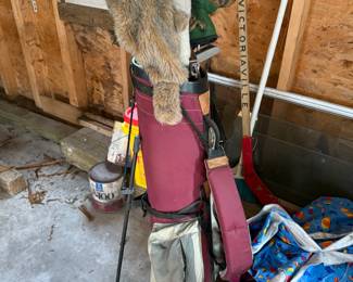 Golf Clubs & Bag