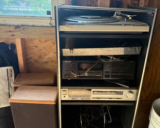 Vintage Stereo Components, not tested
