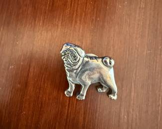 Sterling Silver Bulldog 