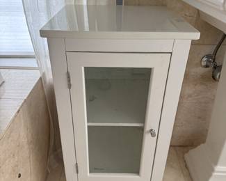 White Bathroom Cabinet (2)