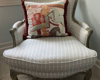 ETHAN ALLEN "CAMILLE" ARM CHAIR
