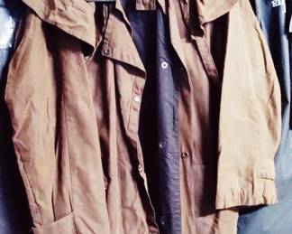 SIDNEY OIL SKIN MEN'S "MARLBORO" COAT & LEATHER CHAPS XXL