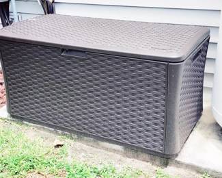 LARGE HEAVY RESIN STORAGE BOX