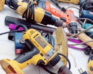 DEWALT TOOLS FOR DRILLING, CUTTING OR GRINDING