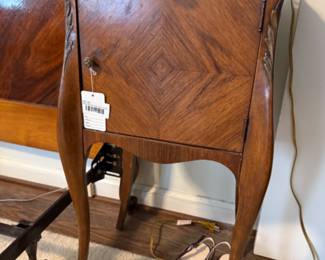 Wood MCM Style Side Table, Women's Shoes
