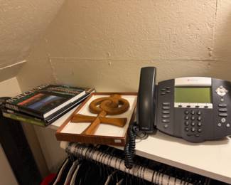 Misc Decor, Phone, Books