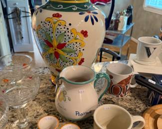 Mugs, Pottery Pitchers, Decorative Drink Dispenser