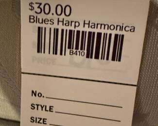 Blue Harp Harmonica