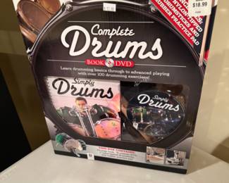 Complete Drums Learning Book & DVD