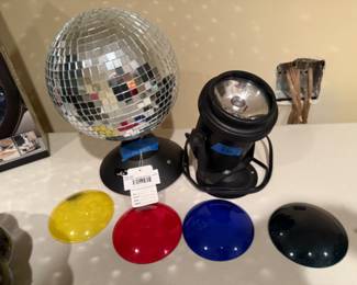 ADP Disco Ball Set w/ Color Lens