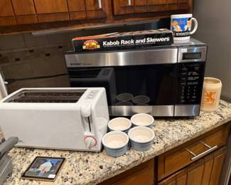 Microwave, Toaster, Kabob Skewers