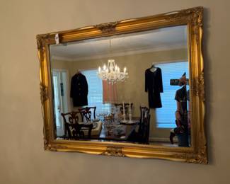 Ornate Gold Framed Mirror