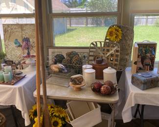 home decor, vintage wood oars, vintage glass bouys